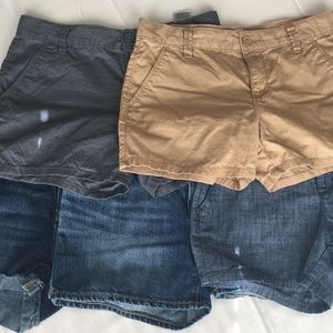 EUC Lot of 5 Girls Old Navy Shorts Size 12